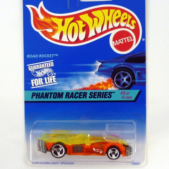 Hot Wheels Road Rocket #532 Phantom Racer Series 4 of 4 Green Die-Cast Car 1997 - Picture 1 of 1